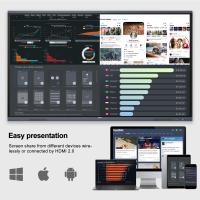 H10 86'' Multi-Touch Smart Quadro Interativo Painel de Exibição Interativo