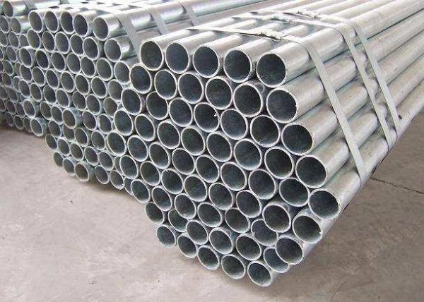 Hot Dipped Seamless Galvanized Steel Pipe ASTM A53 Material Zinc Coated Surface