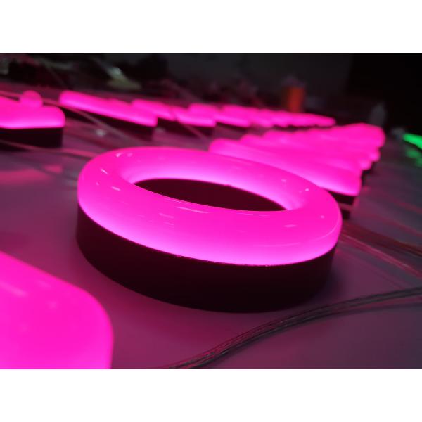 LED Faux Neon Channel Letter Signs Stainless Steel / Acrylic Material