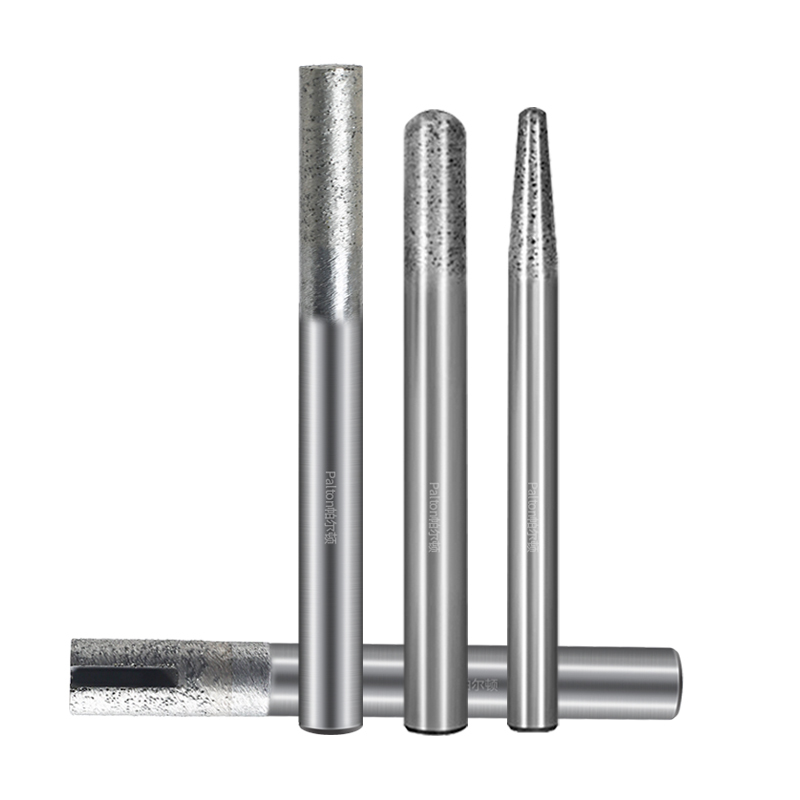 Engraving 8mm CNC Router Bits 65HRC For Bluestone Sandstone Relief Carving