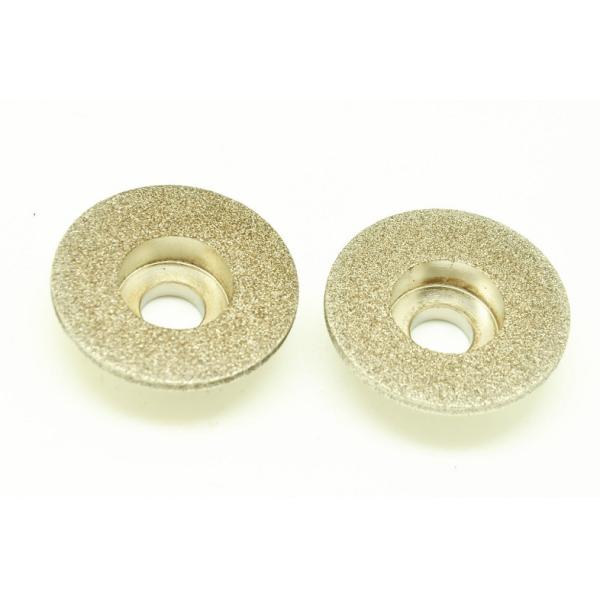 Round Grinding Stone Wheel Silver Diamond Wheel For PGM Cutter Machine