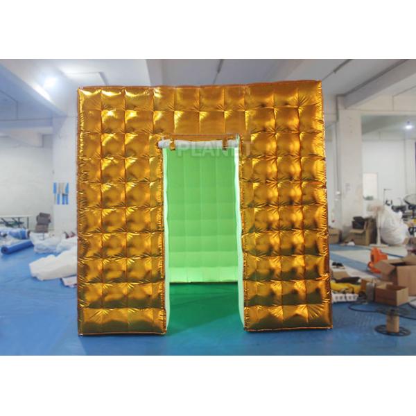 CE inflable de las puertas de M dos de la cabina 2,5 x 2,5 de la foto del oro x 2,5 aprobado