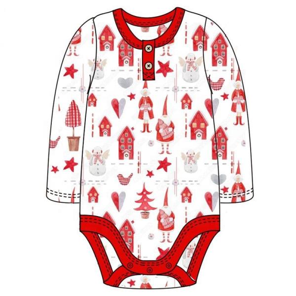 Custom Christmas Baby Infant Romper Dress baby girls clothes set for Christmas