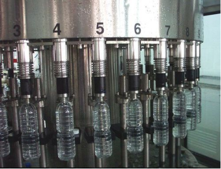 High Precision Mineral Water Bottle Filling Machine with PLC + Touch Screen Control