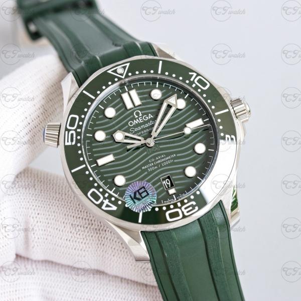 Swiss 8801 Omega Seamaster 42mm Fashionable Long Lasting Ceramic bezel