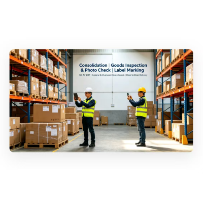 General / Oversized Heavy Goods Air DDP Shipping To UK With Truck / Courier Door Delivery