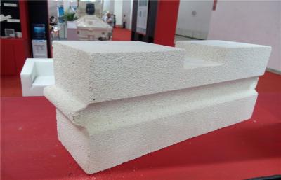 Tijolo de fogo de isolamento da bola oca da alumina que alinha os blocos refratários, resistentes aos ácidos