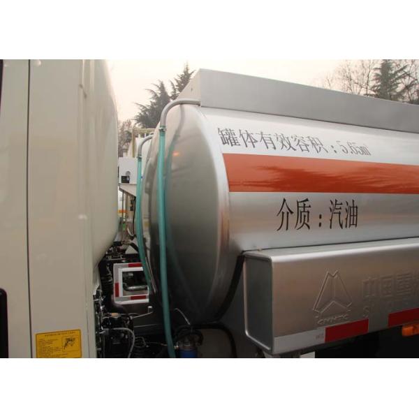 Малый трейлер топливного бака евро 140HP тележки бака 5-6 нефти CBM 4X2 LHD