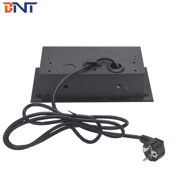 Office furniture hidden pop up desk power mounted socket with EU power