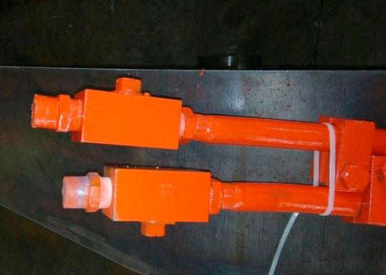 A casca alaranjada hidráulica personalizada luta para a máquina escavadora de Doosan DX260