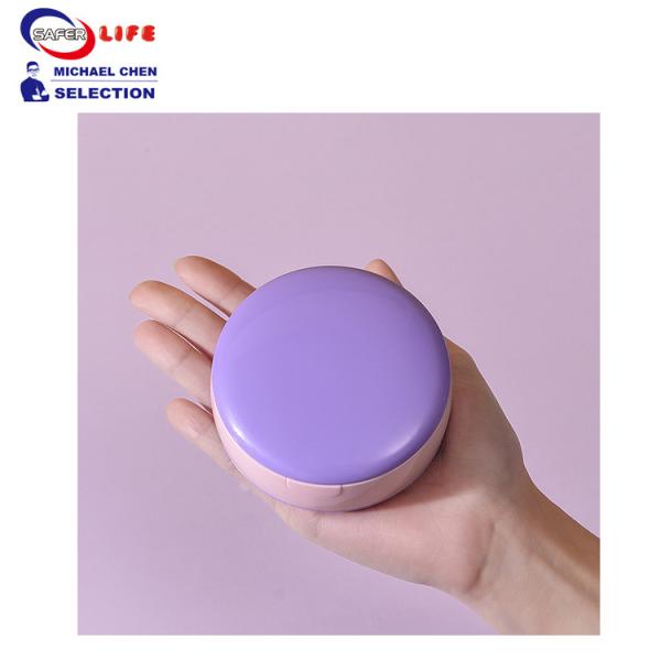 Милая ежедневная коробка распределителя таблетки на пожилой пластиковый зубоврачебный силикон 9CM зеркала коробки ложных зубов коробки