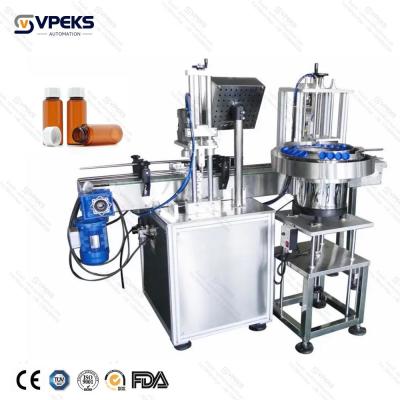 30-40 Bottles/Min Bottle Capping Machine Theli Packing Machine With 2-12 Filling Nozzles