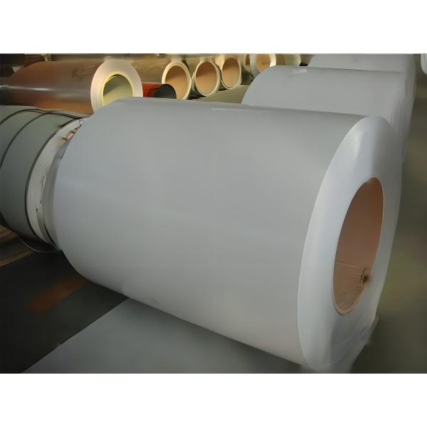 PPGI 0.7mm THK White Prepainted Galvanized Steel Coil RAL9016  PE JISG3312