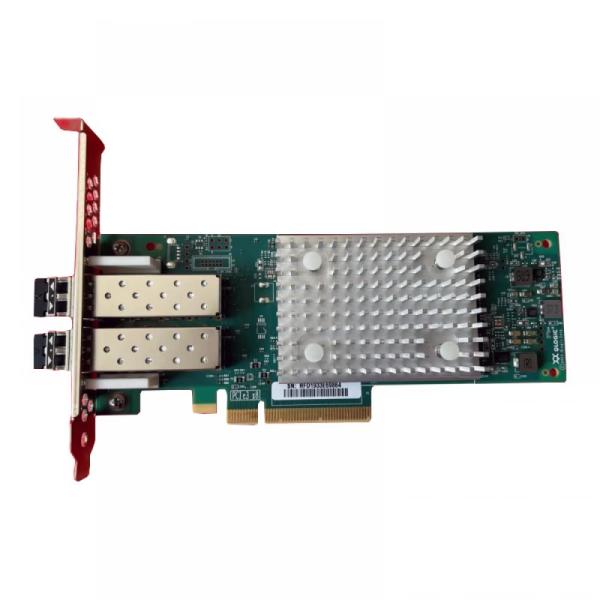 QLE2742-SR-CK PCIe 3.0 Dual-Port 32GFC SR-Optic SFP Adapter 32Gb Fibre Channel Adapter Fiber Optic Equipment