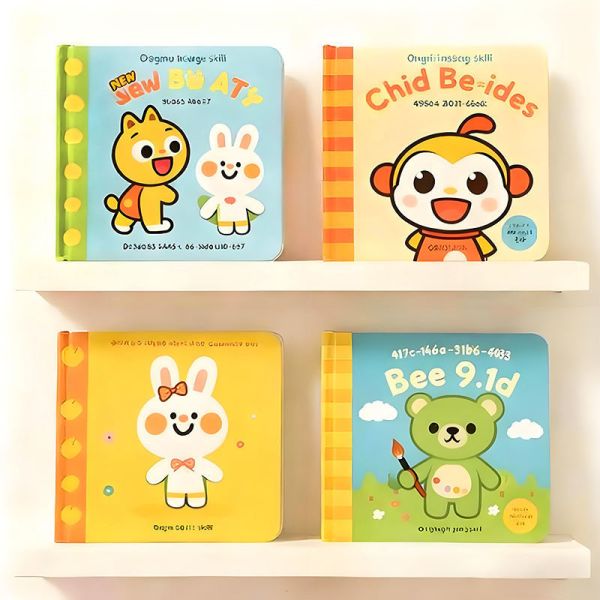 Custom Hardcover Board Book Printing Services Children Book