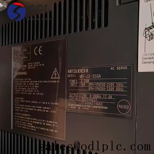 MR-J3-350A Mitsubishi PLC MELSERVO-J3 Series Servo Amplifier 3.5 KW Standadard