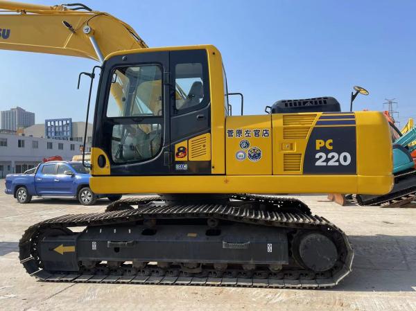 PC220-8 PC220-10 used KOMATSU excavator komatsu hydraulic excavator chile peru excavator