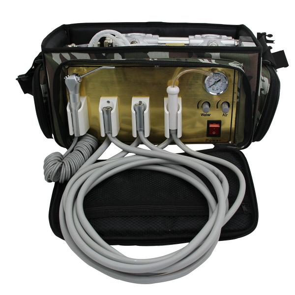 Economical Dental Chair Unit , Portable Dental Chair With Air Compressor Handpiece
