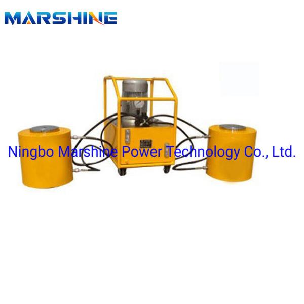300 Tons Double Acting Hydraulic Cylinder Closed Height 260mm Package Gross Weight 10.000kg