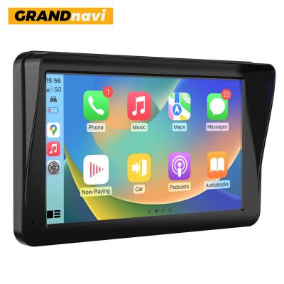 GRANDnavi Universal Android Auto CarPlay 7Inch Built In Screen IPS 2.5D Screen Linux System