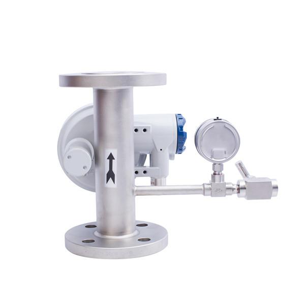 Metal Tube Rotor Flow Meter With Pressure Gauge And LCD Display For Gas And Liquid Measurement