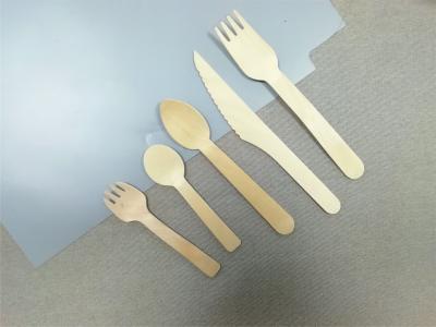 High Quality Disposable Wooden Cutlery  Nature Color Fruit And Vegetable Cutter Wood Tubing Cutter