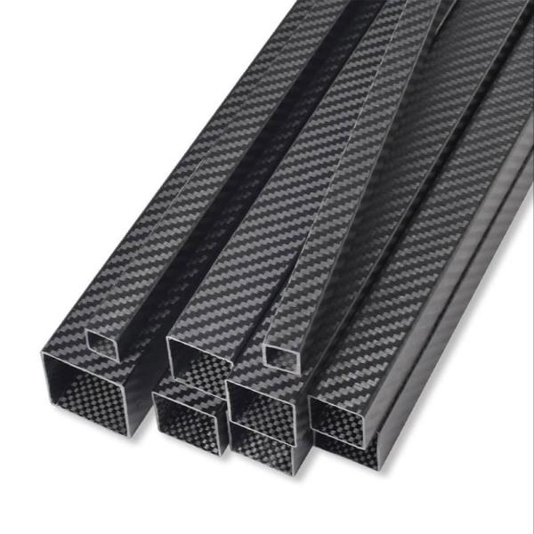 Excellent Resistance to Corrosion and Fatigue 3K Rectangular Carbon Fiber Tube