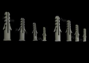 Nylon PP PE Plasterboard Plastic Fixings Screw Wall Nail Plugs Anchor
