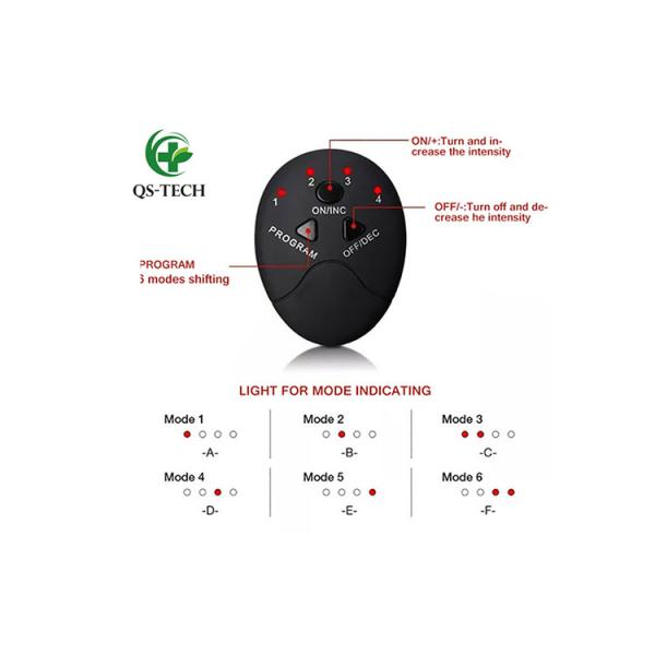 electrical foot massager with detachable control unit EMS electric mat foot circulation massager