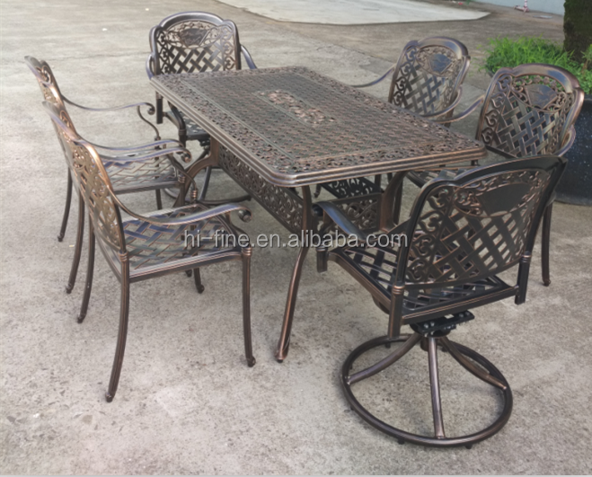 Hot Sale Cast Aluminum Patio Outdoor Furniture with Factory Price