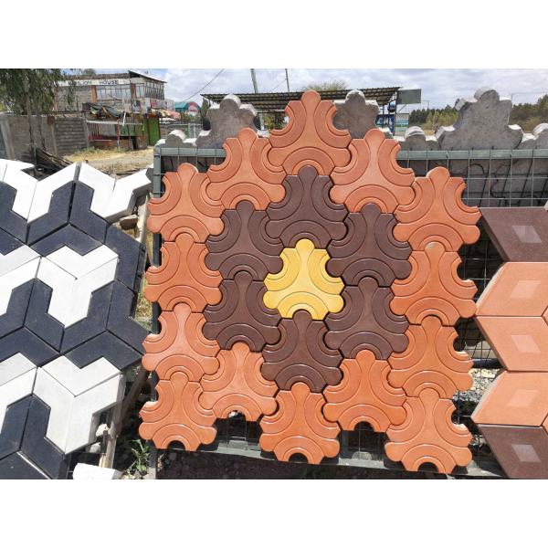 Пластиковые прессформы Paver подъездной дороги, T20mm блокируя прессформу Diy конкретной мостовой