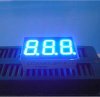 0,36 avance lentamente la pantalla LED numérica, exhibición llevada segmento 80mcd - 100mcd del dight 7 del azul 3
