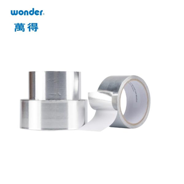 Sticky Aluminum Foil Tape 30m Length Decorative Silver Acrylic Adhesive