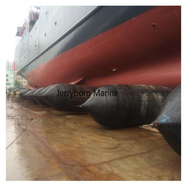 Airbags de borracha de lançamento marítimo com grande capacidade de carga