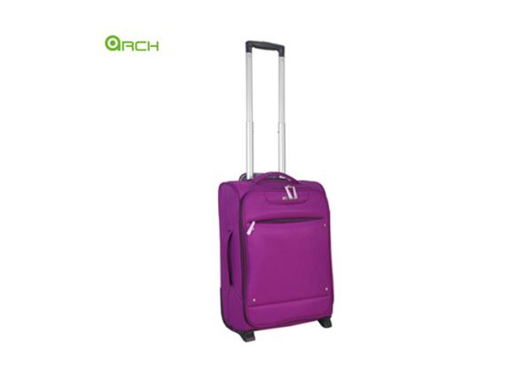 300D Polyester Light Weight Soft Sided Luggage with One Front Pocket