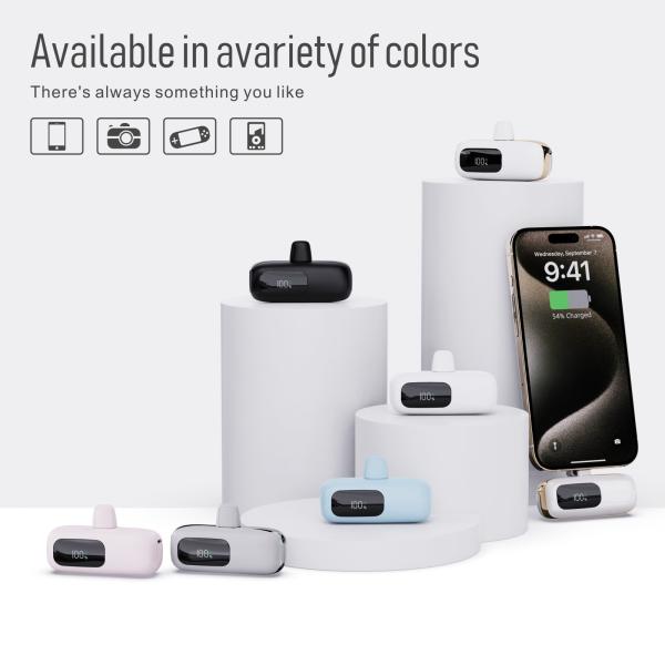 ABS de plástico feito sob encomenda Power Bank Tail Plug 4500mAh Capacidade