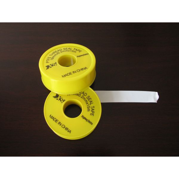 Aid-Resistance White PTFE Gasket Tape with 3-100mm Width and 250°C Heat-Resistance for Sealing