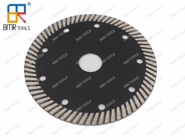 4 Fine Diamond Turbo Saw Blade Cutter Disc For Granite Marble Quartz Stone Concrete Dry Cutting