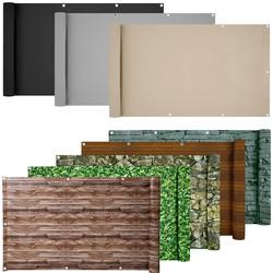 0.75*6m PVC Jardim Balcão Privacidade vedação Screen Cover impermeável E UV Tecido de rede