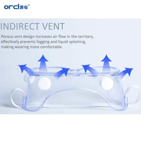Medical Durable Medical Goggles Sterile Anti-Fog Anti-Liquid Splash Safety Protective Goggles