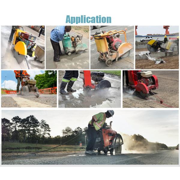 Engineering Road Construction 500mm Concrete Asphalt Road Surface Cutter Machine with Short Turning Radius Performance