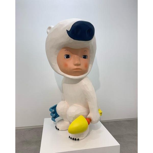 Fadeless Large Art Wooden Doll Solid Wood Craft Creative Decoration