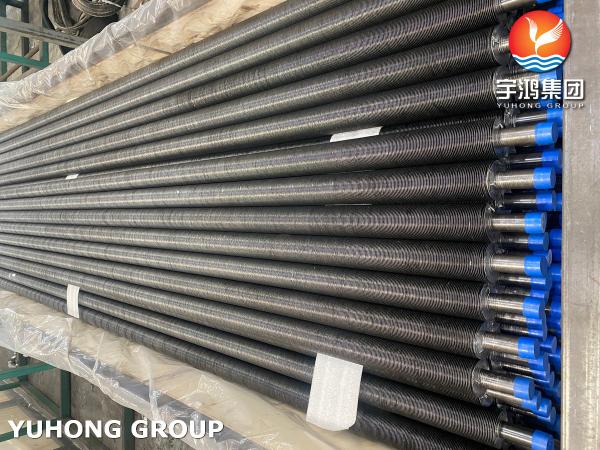 ASTM A179 Seamless Tube, Aluminum Al1060 Fin Embedded G type Fin tube
