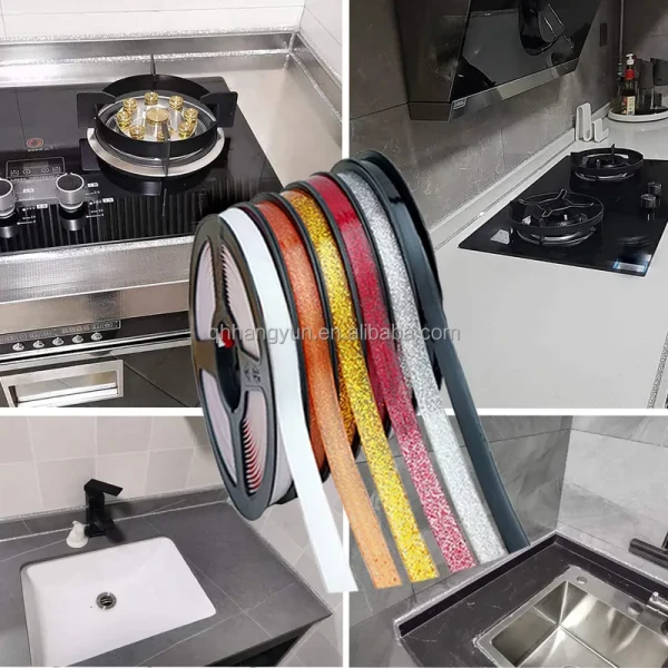 Self Adhesive Water and Mildew Proof Trim Strips Beautiful Edge Decorative Lines Tape Door Window Gap Beauty Seam Stickers
