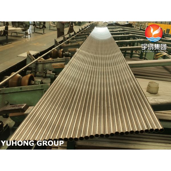 Copper Alloy  Tube Copper and Copper Alloy Seamless Condenser Tubes ASME SB111 ASTM B111 C10200 C44300 C61400 C71500