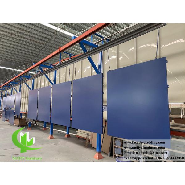 PVDF Coated 3mm Thickness Aluminum Cladding Panel for Customizable Building Facade and Column Covers