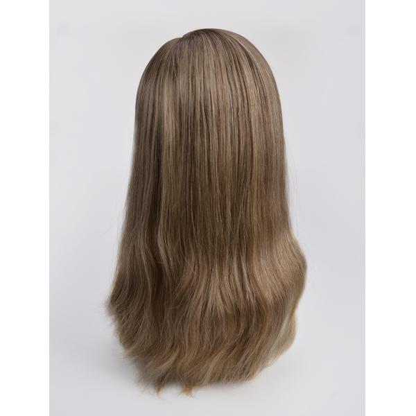 Large Cap Sheitel Jewish Wig Curly 100% European Human Hair