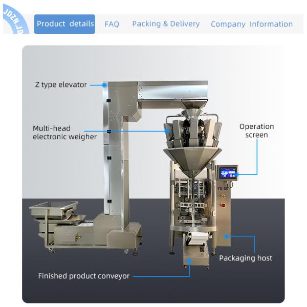 Vertical Automatic Powder Soya Milk Powder Soap Powder Packing Machine