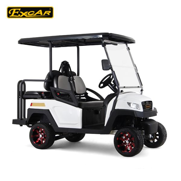 Electric Golf Carts with 5KW AC Motor and Intelligent Charger Providing Energy Management and Fast Charging Capabilities for Continuous