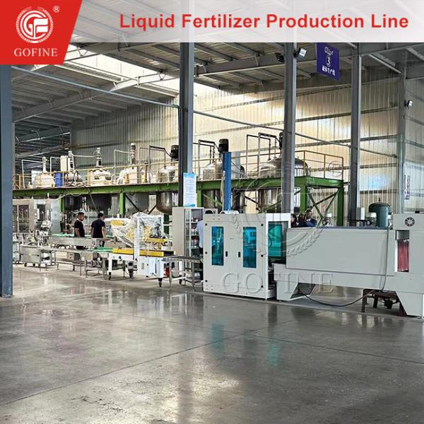 Fully Automatic Organic Liquid Fertilizer Production Line